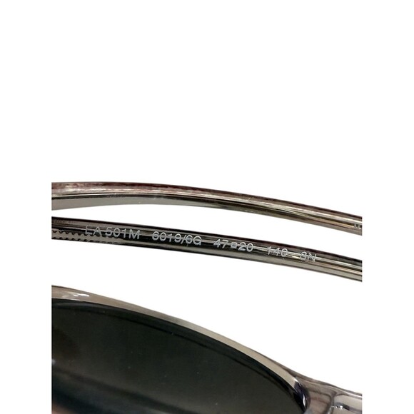 Emporio Armani 0EA 501M Round Sunglasses Brown/gray  Multicolor Size 47 - Picture 4 of 5